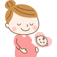 妊婦さんのイラスト